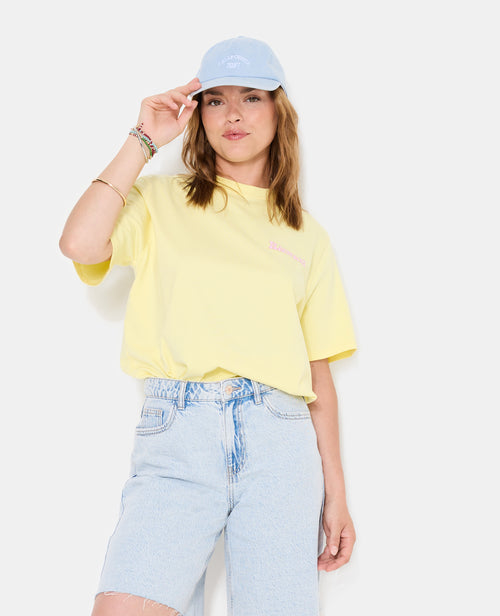 T-shirt oversize HAWAÏ - PIMKIE - 1