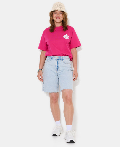 T-shirt oversize HAWAÏ - PIMKIE - 6