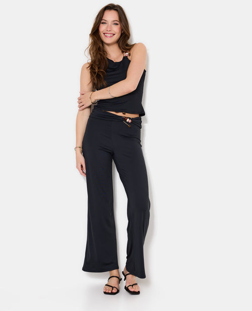 Top asymétrique avec détail bijou et pierres - PIMKIE - 7