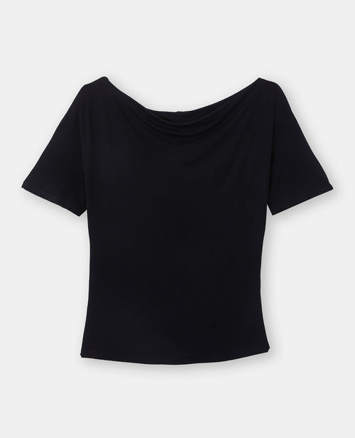 T-shirt cintré avec col bénitier - PIMKIE - 4