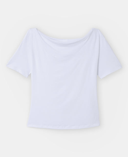 T-shirt cintré avec col bénitier - PIMKIE - 4