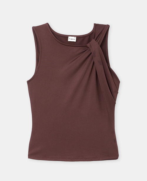 Débardeur en maille stretch avec fronces - PIMKIE - 4