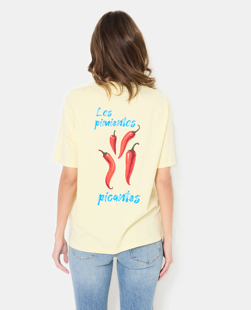 T-shirt oversize avec print Piments - PIMKIE - 1