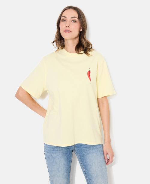 T-shirt oversize avec print Piments - PIMKIE - 7