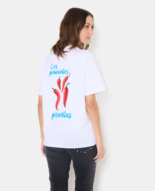 T-shirt oversize avec print Piments - PIMKIE - 1