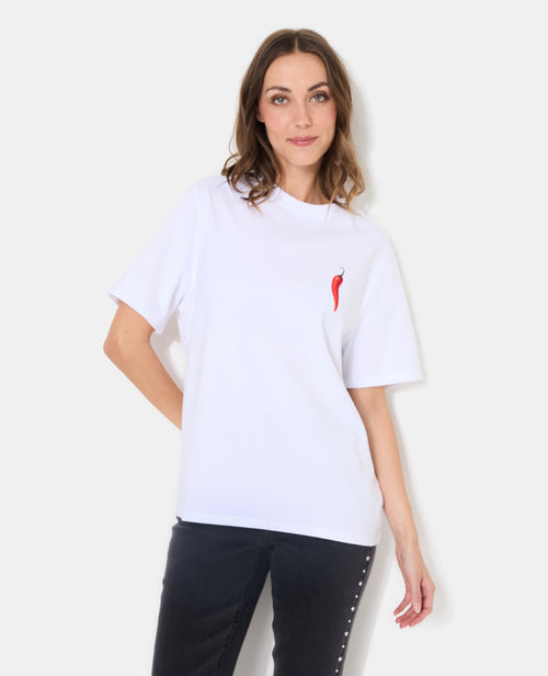 T-shirt oversize avec print Piments - PIMKIE - 7