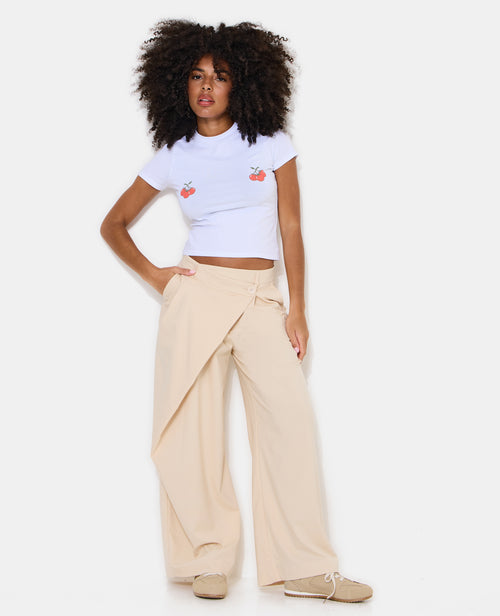T-shirt ajusté avec prints poitrine - PIMKIE - 3