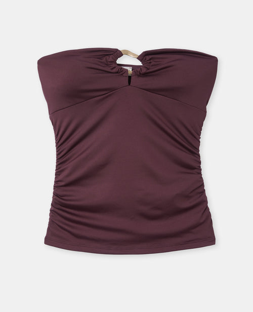 Top bustier avec boucle dorée - PIMKIE - 4