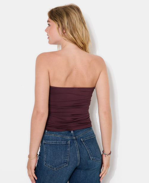 Top bustier avec boucle dorée - PIMKIE - 6