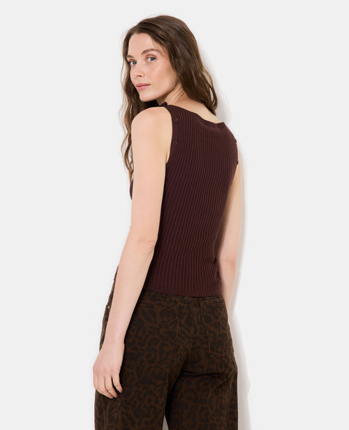 Pull sans manches avec boutons côtés - PIMKIE - 6