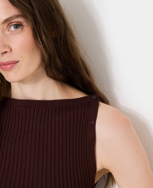 Pull sans manches avec boutons côtés - PIMKIE - 7