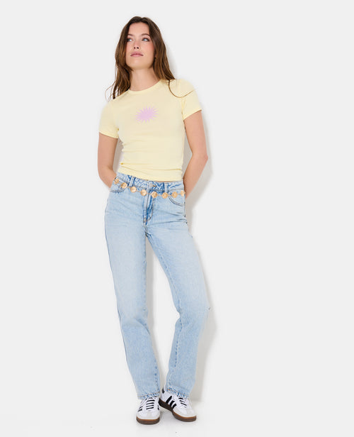 T-shirt ajusté avec soleil - PIMKIE - 3