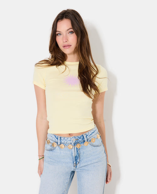 T-shirt ajusté avec soleil - PIMKIE - 5