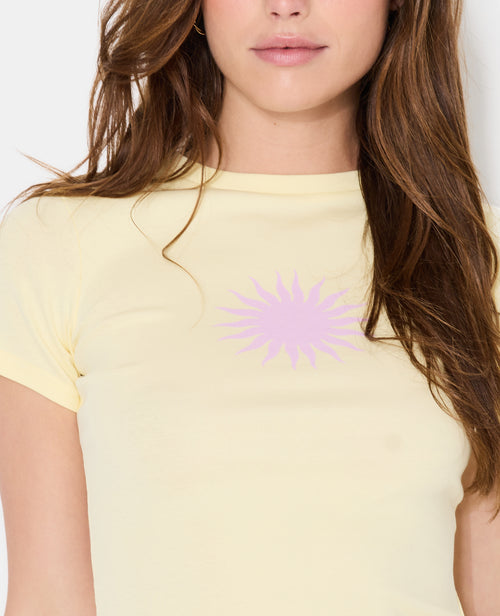 T-shirt ajusté avec soleil - PIMKIE - 7