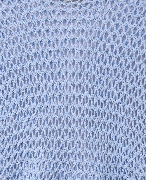 Pull ample sans manches en maille ajourée - PIMKIE - 8