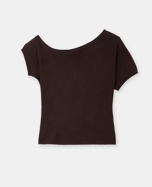 Pull fin et asymétrique manches courtes - PIMKIE - 4