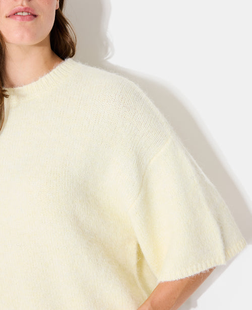 Pull manches courtes en maille douce - PIMKIE - 2
