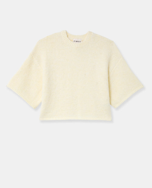 Pull manches courtes en maille douce - PIMKIE - 4
