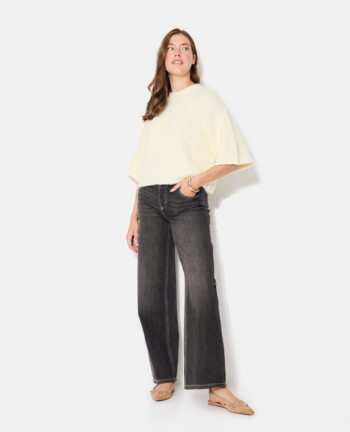 Pull manches courtes en maille douce - PIMKIE - 7