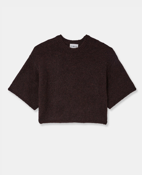 Pull manches courtes en maille douce - PIMKIE - 4