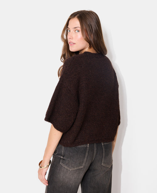 Pull manches courtes en maille douce - PIMKIE - 6