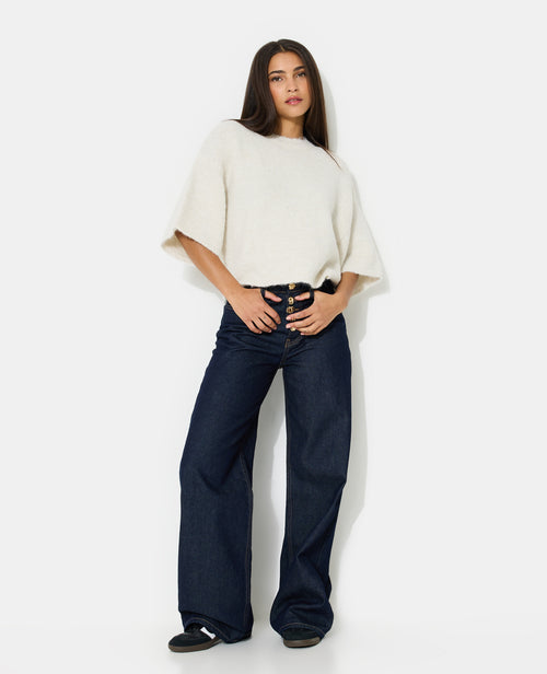 Pull manches courtes avec laine - PIMKIE - 3