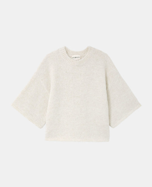 Pull manches courtes avec laine - PIMKIE - 4