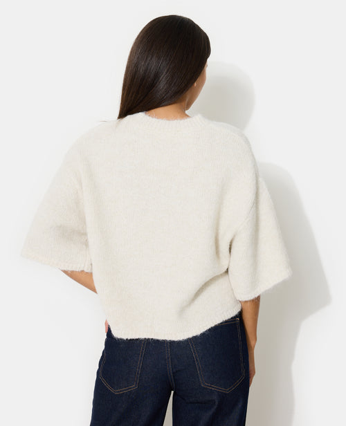 Pull manches courtes avec laine - PIMKIE - 6
