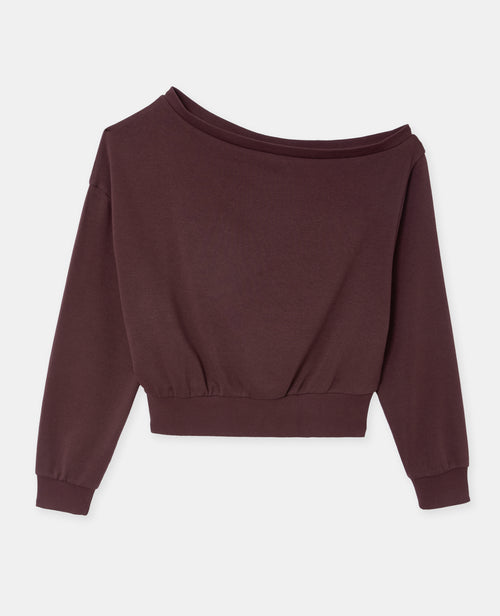 Sweat asymétrique col danseuse - PIMKIE - 4