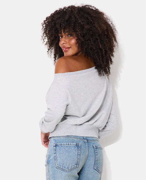 Sweat asymétrique col danseuse - PIMKIE - 6