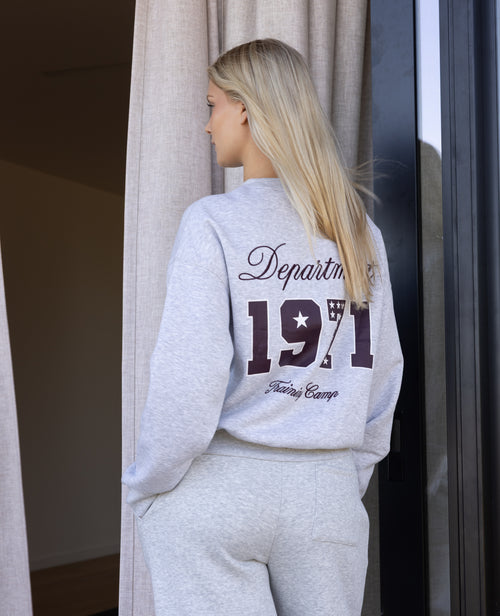 Sweat oversize avec prints et broderies - PIMKIE - 1