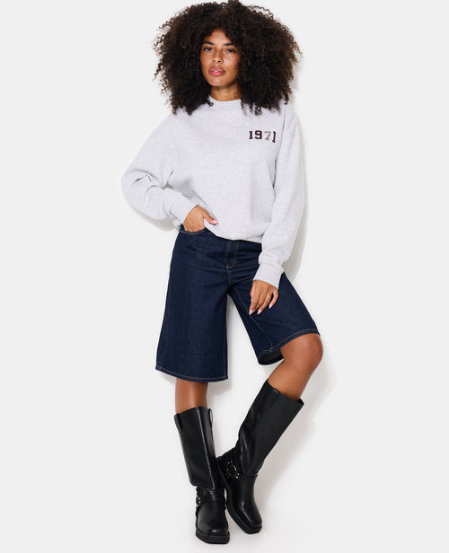 Sweat oversize avec prints et broderies - PIMKIE - 3