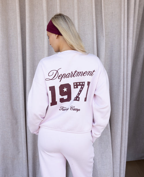 Sweat oversize avec prints et broderies - PIMKIE - 1