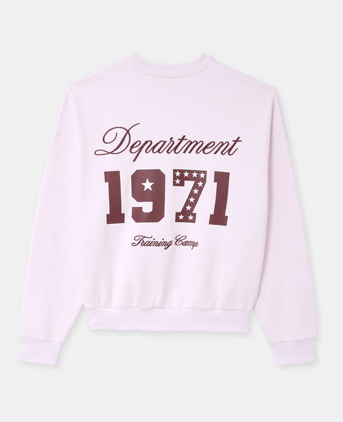 Sweat oversize avec prints et broderies - PIMKIE - 5