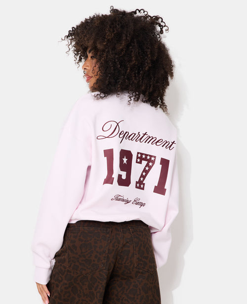 Sweat oversize avec prints et broderies - PIMKIE - 2