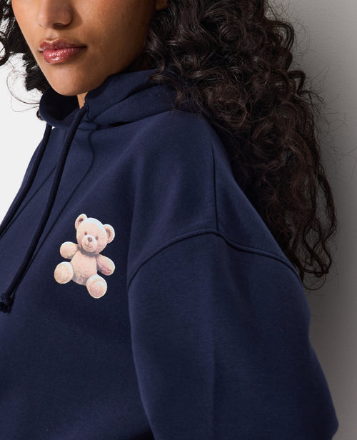 Sweat molleton capuche avec prints ourson - PIMKIE - 2