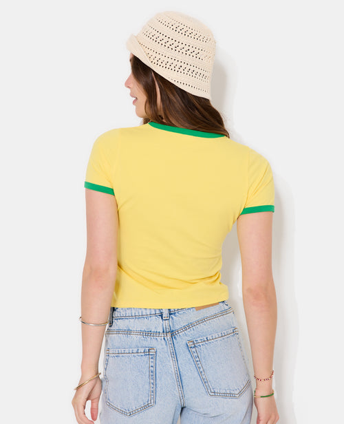 T-shirt ajusté BRAZIL - PIMKIE - 6