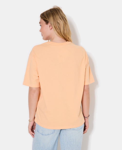T-shirt oversize avec print PASSION FRUIT devant - PIMKIE - 6