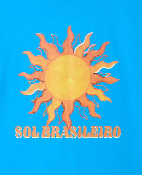 T-shirt oversize avec print SOL BRASILEIRO devant - PIMKIE - 7