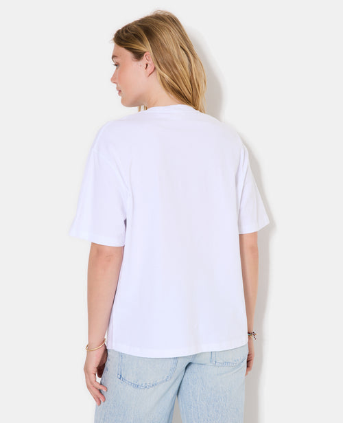 T-shirt oversize avec print PAPAYAS devant - PIMKIE - 6
