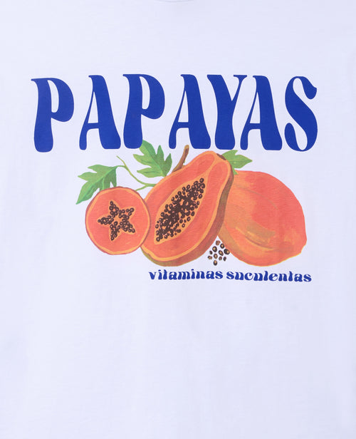 T-shirt oversize avec print PAPAYAS devant - PIMKIE - 7