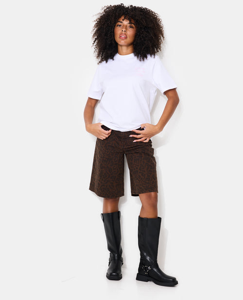 T-shirt oversize avec print poitrine et dos - PIMKIE - 3