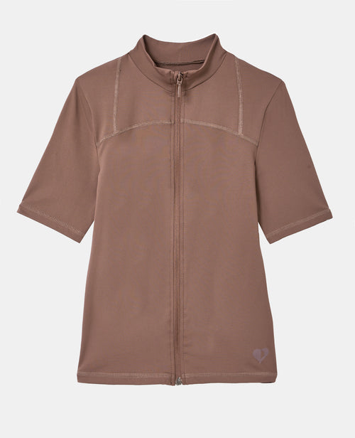 Gilet zippé ajusté manches courtes Flow by pimkie - PIMKIE - 4