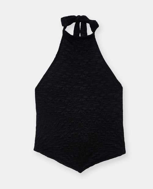 Top dos-nu en tissu texturé - PIMKIE - 4