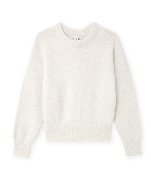 Pull col rond en maille duveteuse - PIMKIE - 4