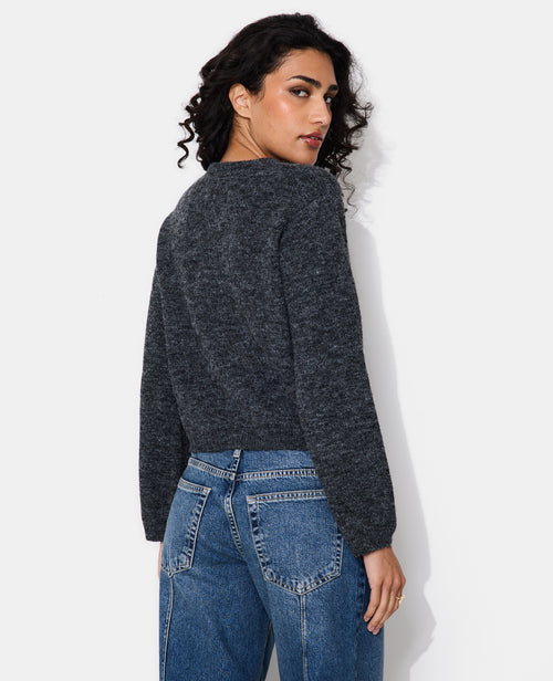 Gilet col rond esprit asiatique - PIMKIE - 6