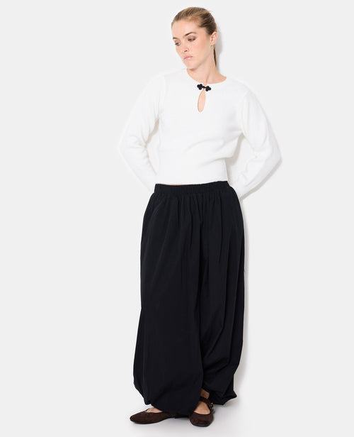Pull avec goutte et boutonnière façon brandebourg - PIMKIE - 3