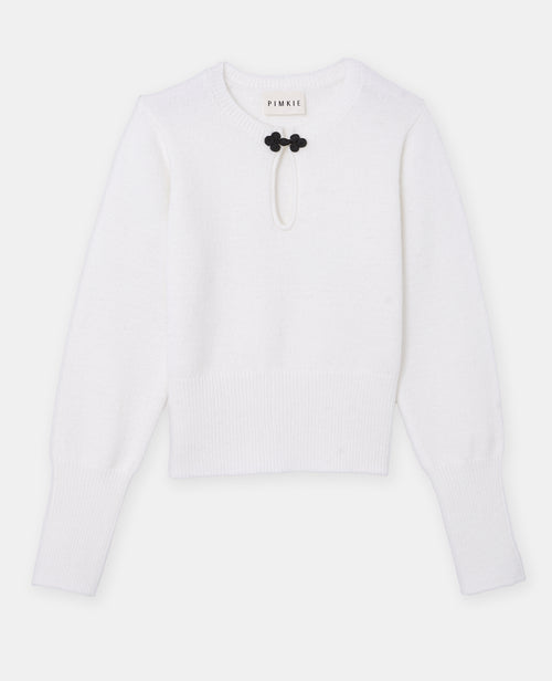 Pull avec goutte et boutonnière façon brandebourg - PIMKIE - 4