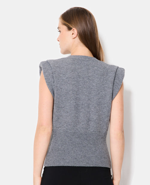 Pull sans manches avec épaulettes - PIMKIE - 6