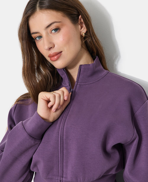 Veste zippée col montant avec taille resserrée - PIMKIE - 2